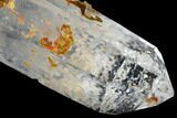 Long, Blue Smoke Quartz Crystal - Colombia #174807-1